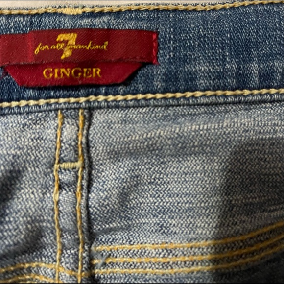 Hardly worn flared Seven for all mankind jeans - Picture 5 of 11